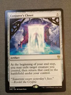 Conjurer's Closet Commander: Aetherdrift Regular NM R 0126 - Image 1