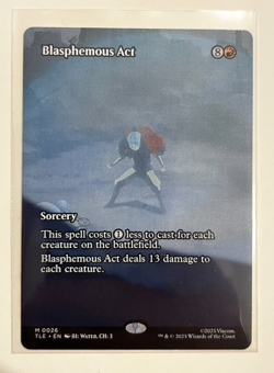 MTG – Avatar – Blasphemous Act Foil - Mythic 0026 - Image 1