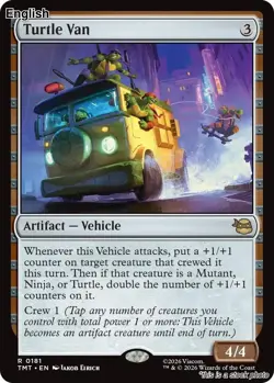 Turtle Van EN [TMT - 181] - NM TCG MTG - Image 1