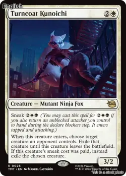 Turncoat Kunoichi EN [TMT - 26] - NM TCG MTG - Image 1