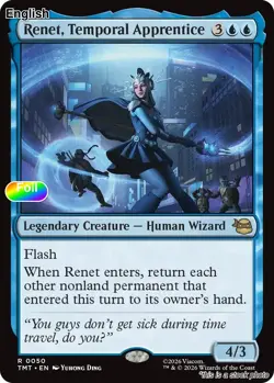 Renet, Temporal Apprentice EN [TMT - 50] - NM [Foil] TCG MTG - Image 1