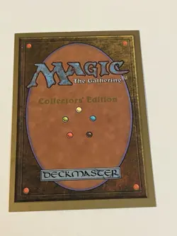 Magic the Gathering 1993 Collector's Edition Glasses of Urza NM Near Mint Gold - Image 2