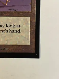 Magic the Gathering 1993 Collector's Edition Glasses of Urza NM Near Mint Gold - Image 3