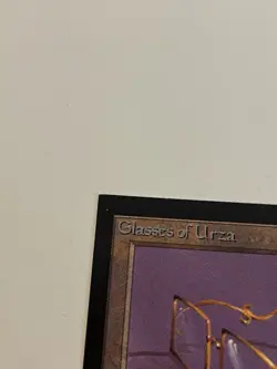 Magic the Gathering 1993 Collector's Edition Glasses of Urza NM Near Mint Gold - Image 5