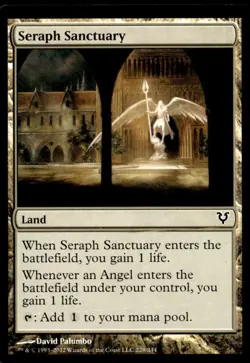 2012 Avacyn Restored Seraph Sanctuary Commander/Common #228 - Image 1