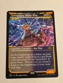 Greasefang, Okiba Boss X1 (Showcase) NEO MTG Kamigawa: Neon Dynasty - Image 1