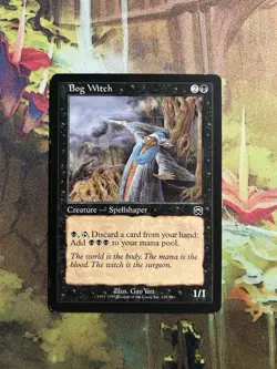 Bog Witch - Mercadian Masques - Light Play MTG - Image 1