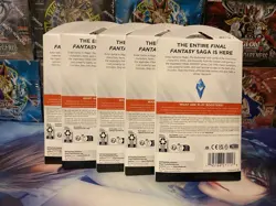 Final Fantasy Magic The Gathering Play Booster Packs (Lot Of 5) Ready To Ship - Image 2