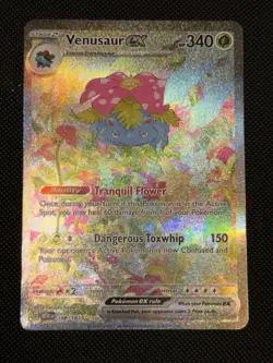 Pokemon Scarlet & Violet 151 Venusaur ex 198/165 SIR Holo NM 2023 - Image 2