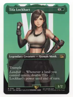 Magic Final Fantasy - Tifa Lockhart (Borderless) Non-Foil R 0391 - Image 1