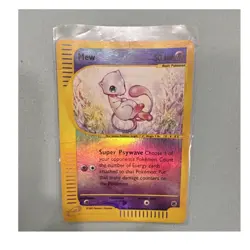Pokemon Mew 019/165 Expedition Base Set Reverse Holo Rare Card 2002 English - Image 1