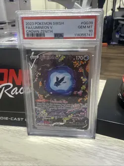 2023 Pokemon Swsh Full Art Lumineon V Crown Zenith PSA 10 - Image 1