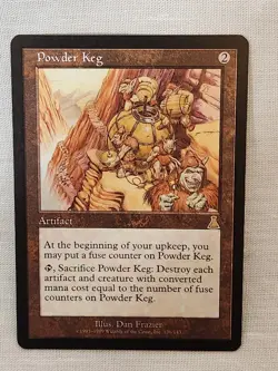 NM Powder Keg Urza's Destiny Mtg Magic the Gathering - Image 1