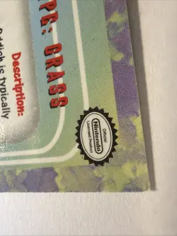 ODDISH #43 Pokemon Card TCG Topps TV Animation - Image 3