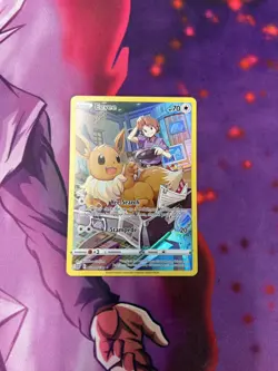 Eevee TG11/TG30 Holo Brilliant Stars Trainer Gallery Pokemon NM - Image 1