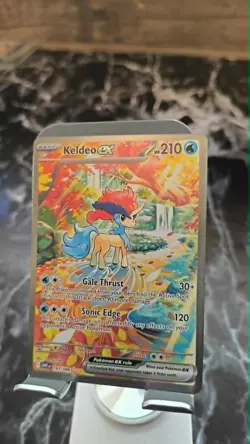 Pokemon TCG: S&V- White Flare Keldeo ex 167/86 Special Illustration Rare - Image 2