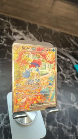 Pokemon TCG: S&V- White Flare Keldeo ex 167/86 Special Illustration Rare - Image 3