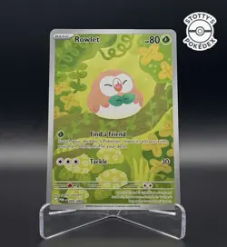Rowlet - 090/088 - Illustration Rare - Perfect Order - Pokemon Card - VERY MINTY - Image 1