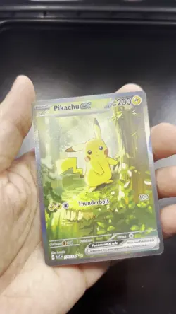 Pikachu EX 276/217 Mega Evolutions: Ascended Heroes Special Illustration Rare - Image 2
