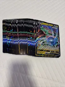 x64 - Pokemon - JUMBO Rayquaza V - 100/159 - Crown Zenith - NM - Image 1