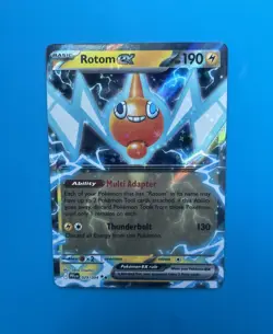 Rotom EX 029/094 Me02: Phantasmal Flames Holo NM Pokemon TCG Card - Image 1