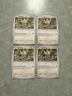 Regigigas 086/131 Uncommon Playset 4X Prismatic Evolutions Pokemon TCG - Image 1