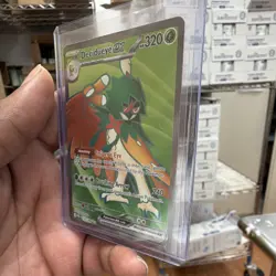 Decidueye EX Full Art 100/088 POR Holo Stage 2 Bird Pokemon TCG Card - Image 2
