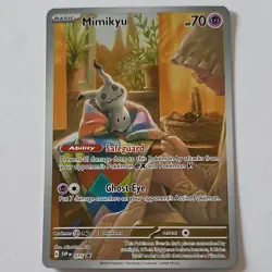 Pokemon TCG Mimikyu 075 Scarlet & Violet Promo Holo Basic 70 HP Ghost Eye - Image 1