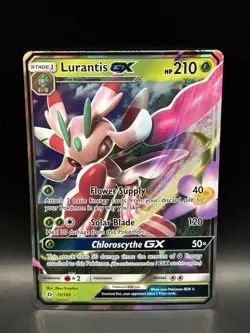 Lurantis GX 15/149 - Pokemon Sun & Moon Base Card - NM - Image 1