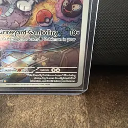 Pokemon Greavard Illustration Rare 214/198 SV01 Full Art Holo 70 HP - Image 4