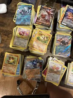 MASSIVE POKEMON COLLECTION Over 1000 Cards! Vintage And New GREAT FOR KIDS!!!!! - Image 1