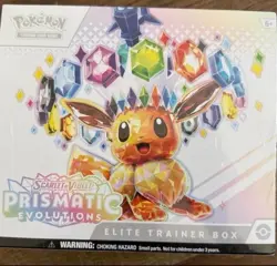 Pokemon TCG Scarlet and Violet Prismatic Evolutions Elite Trainer Sealed - Image 1
