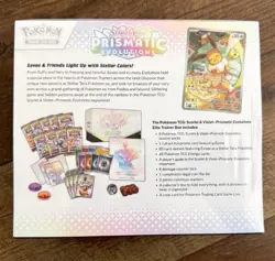 Pokemon TCG Scarlet and Violet Prismatic Evolutions Elite Trainer Sealed - Image 2