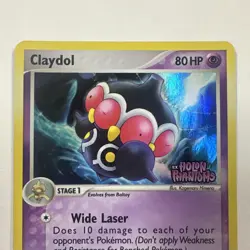 Pokemon TCG - Claydol (38/110) EX Holon Phantoms Stamped - Reverse Holo - NM - Image 5