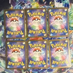 Nintendo Pokemon TCG Clay Burst/Snow Hazard Japanese ex Holo 6-Card Lot - Image 2