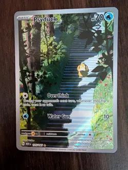 2023 POKEMON SV 151 #175/165 PSYDUCK ILLUSTRATION RARE - Image 1