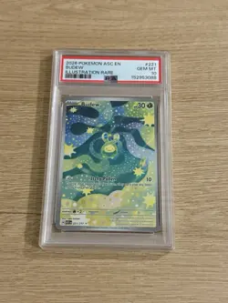 Pokemon TCG Budew 221/217 Ascended Heroes Illustration Rare Holo PSA 10 EN - Image 1