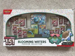 Pokemon TCG 151 Blooming Waters Premium Collection Box SEALED - Image 1