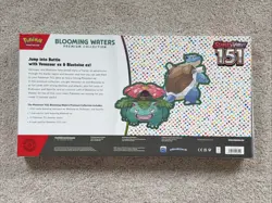 Pokemon TCG 151 Blooming Waters Premium Collection Box SEALED - Image 2