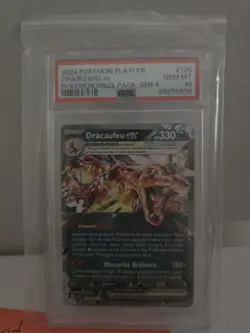 Charizard Ex 125/197 PSA 10 Pokemon Prize Pack Jouer ! Pokemon Promo TCG - Image 1