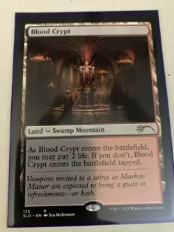 MTG Magic the Gathering Blood Crypt (125/1320) Secret Lair Drop Series NM - Image 1
