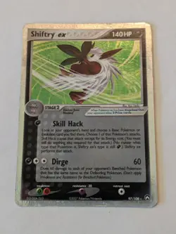 Shiftry ex - 97/108 - 2007 Holo Ultra Rare EX Power Keepers Pokemon Card HP - Image 1