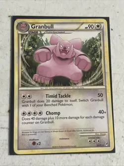 Pokemon Granbull 26/95 Non Holo Call of Legends - Image 1