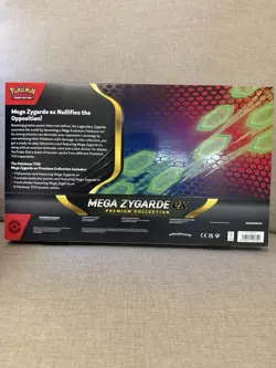 Pokemon Mega Zygarde EX Premium Collection Box English 2016 Promo Booster - Image 4