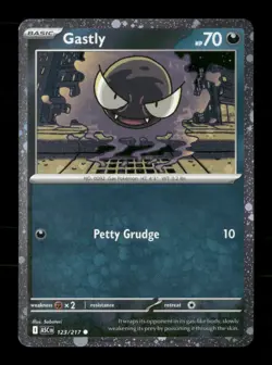 Gastly (Cosmos Holo) 123/217 Holo Miscellaneous Cards & Products NM/M Pokemon - Image 1