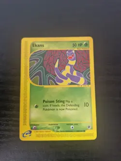 Ekans 108/165 Expedition Non-Holo Pokemon Card - Image 1