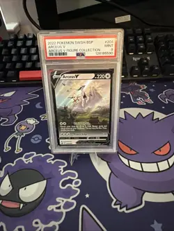 Pokemon TCG Arceus V SWSH204 Sword & Shield Promo Card Near Mint PSA 9 Mint - Image 1
