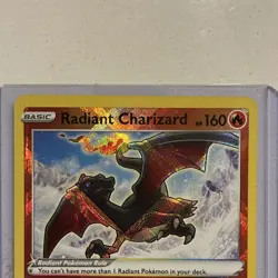 Pokemon TCG Radiant Charizard 020/159 SV Paldean Fates Radiant Rare Holo - Image 2