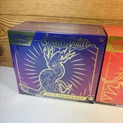Pokemon Scarlet and Violet Base Set Elite Trainer Box ETB Both Artwork Sealed - Image 3
