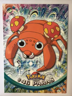 PARAS #46 Pokemon Card TCG Topps TV Animation - Image 1